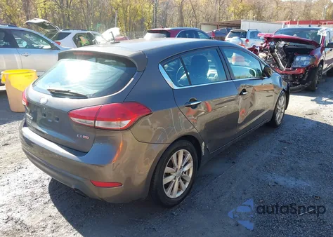 2014 Kia Forte Ex из США, поврежденный, VIN KNAFX5A80E5163844